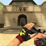 Black_And_Red_Pokemon(childish)_Gloves