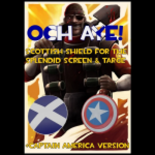 Scottish Shield + Captain America