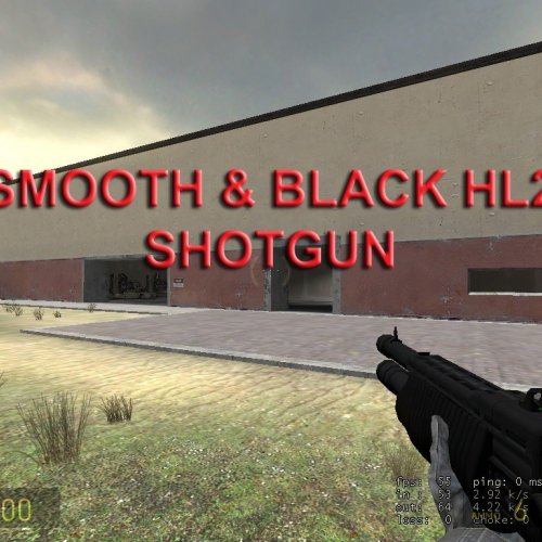 Black HL2 Shotgun (Smooth)
