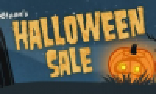 Распродажа в честь Хеллоуина!