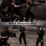Black Weapons Mod