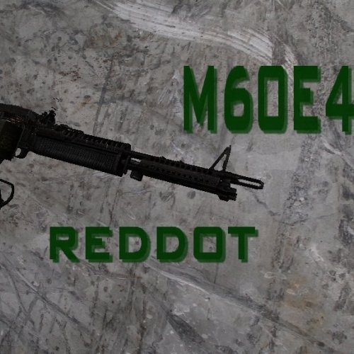 m60e4 with reddot sight