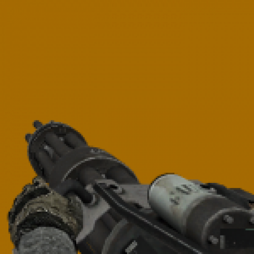 COD Black Ops Minigun