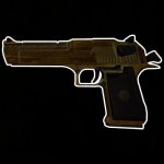 Golden Desert Eagle