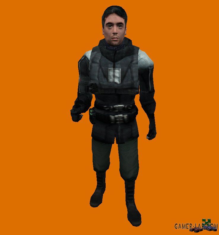 HL2 Style Retexture for HL1 GMan Improved [Half-Life] [Mods]