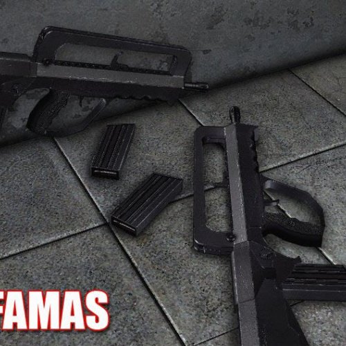 Famas (Iron type) + TS arms