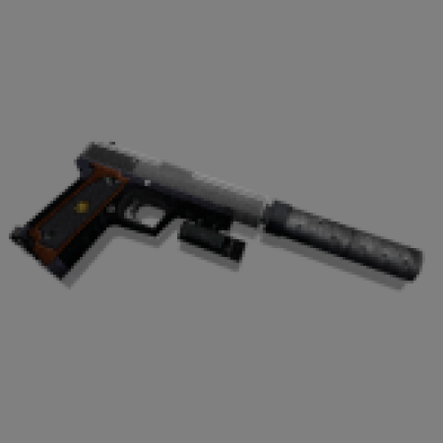 RE4 Handgun Silencer
