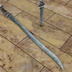 One_Handed_Damascus_Sword_with_Custom_Animations