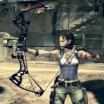 Lara Croft 2013 Bow Over Long Bow