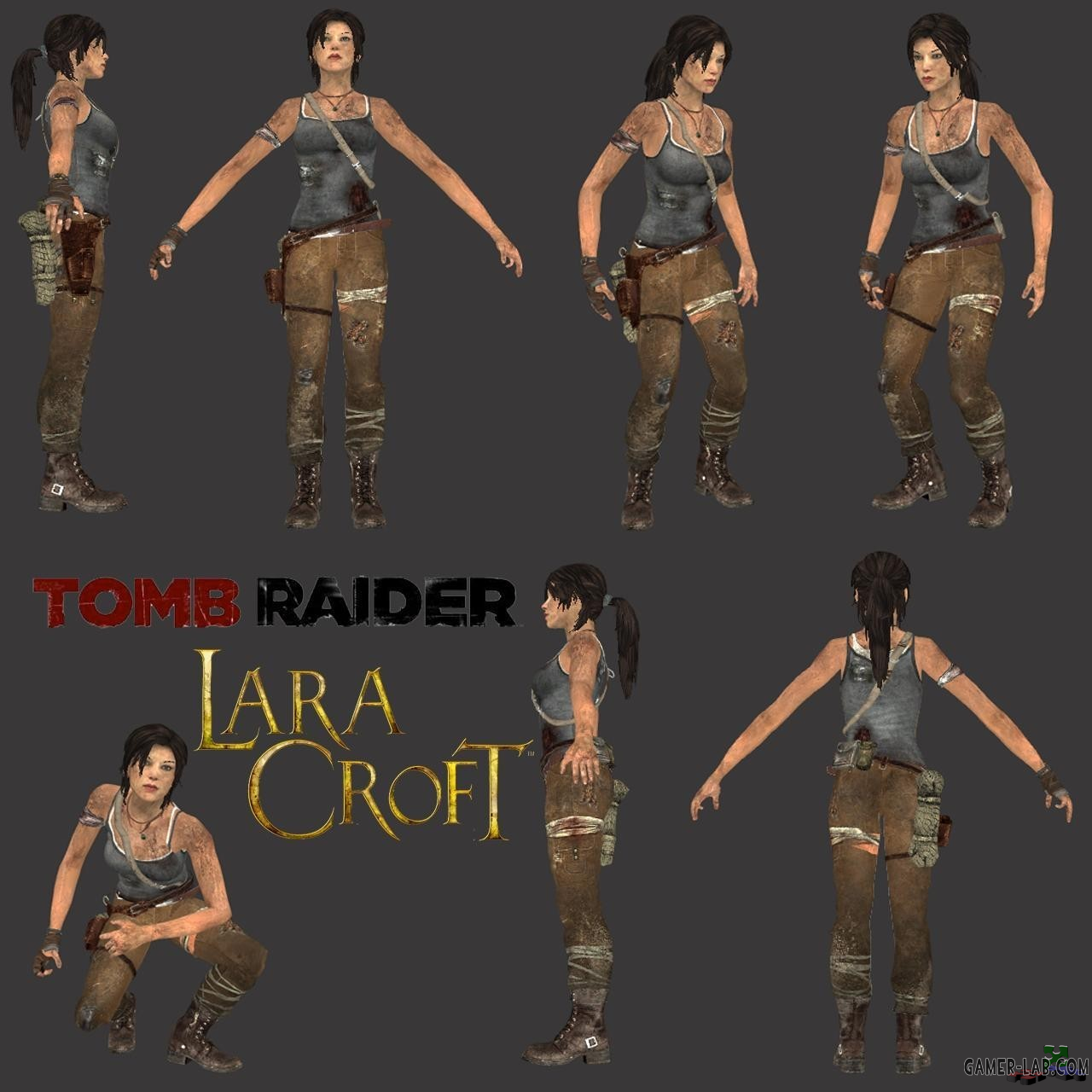 Lara Croft - Террористы - Counter-Strike: Source - Модели игроков - Склад  SOURCE (HL2) - Lara Croft из игры Tomb Raider