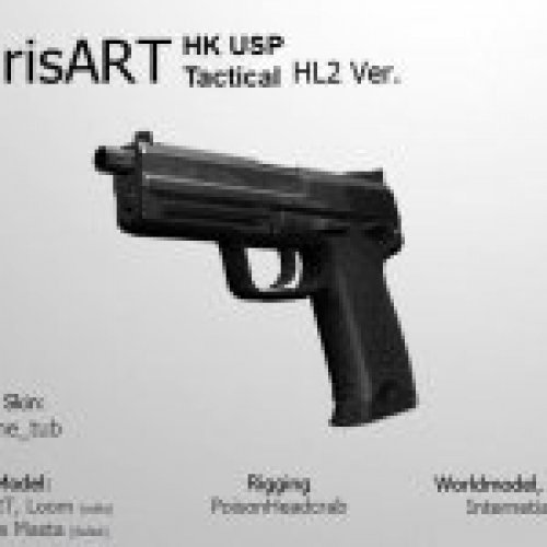 HK USP Tactical + Texture&Animation