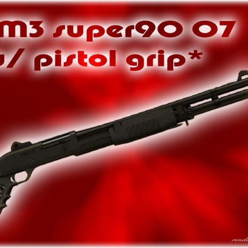 M3 super 90 07 w pistol grip