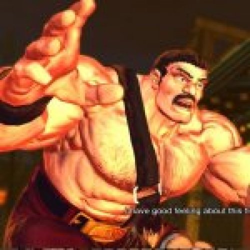 Zangief as Haggar from Final Fight