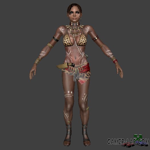 RE5 Sheva - Tribal Outfit - Resident Evil 3 Remake Mods