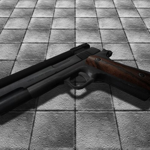 M1911 - Steel  Wooden Grip