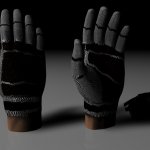 Cr0m_s_B_W_Full_Fingered_Gloves