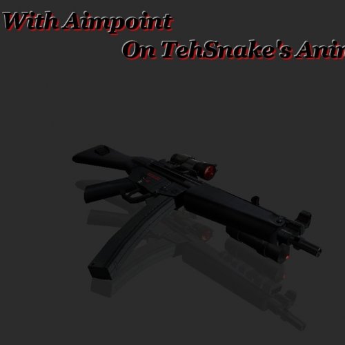 MP5A4 W Aimpoint On TS Anims