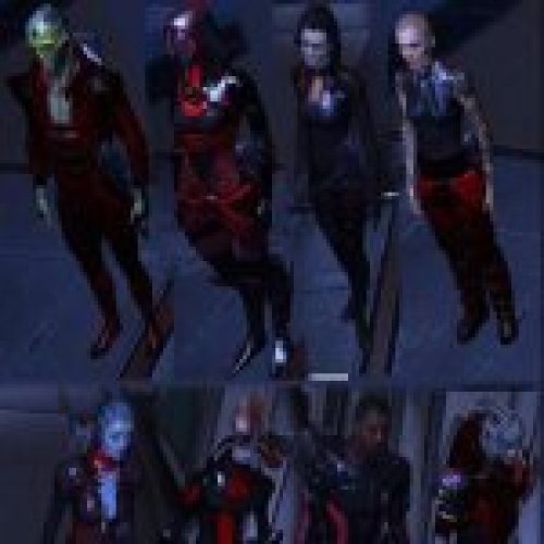 Pro-Cerberus Black & Red Loyality Outfits Pack