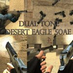 Dual Tone Desert Eagle .50AE
