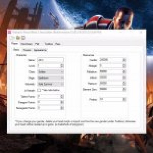 Gibbed's Save Editor for ME2 (v.2.5)