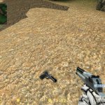 Deagle 2-Toned Silver Black Re-Skin