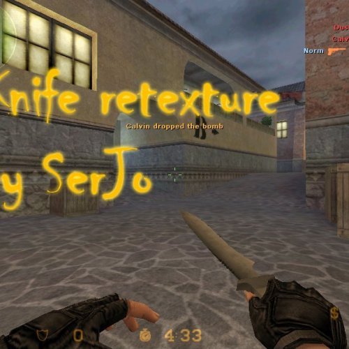 Knife retexture