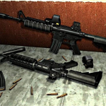 M4 с коллиматорным прицелом EOTech