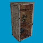 Настенный кухонный шкаф