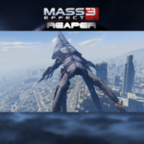Mass Effect 3 Reaper as Blimp