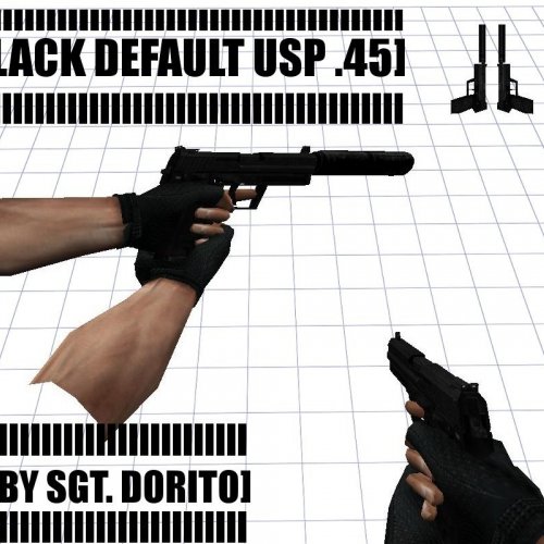 Black Default USP .45