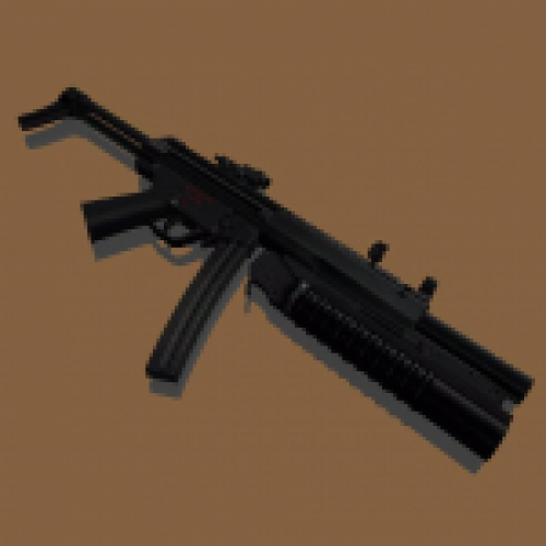 HK MP5 with collimator
