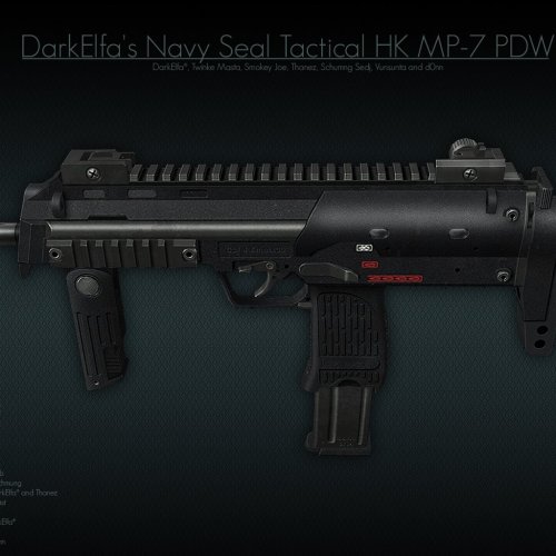 DarkElfa s Navy Seal Tactical HK MP-7 PDW