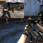 Twinke+Dark AK47 w Aimpoint