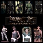 RE HD Remaster Project Models Pack