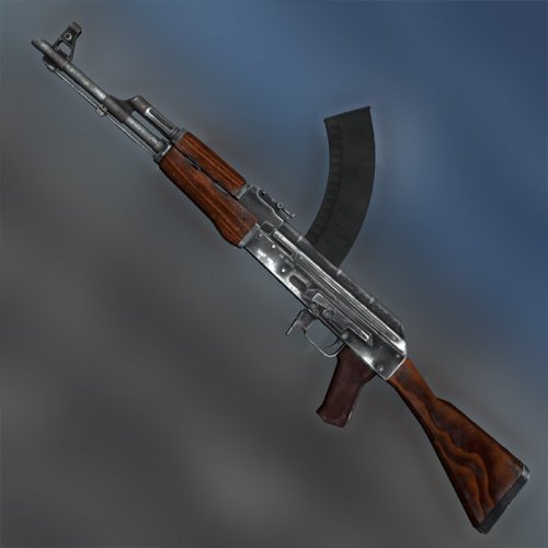 AK-47 default top magazine