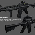 M4 Commando for Aug