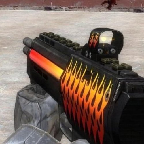 Flame SMG Skin