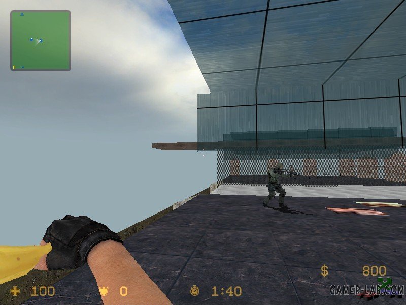banana_knife Knife CounterStrike Source Модели оружия Склад