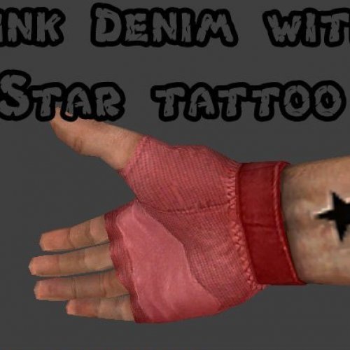 Pink_denim_skin_w_star_tattoo