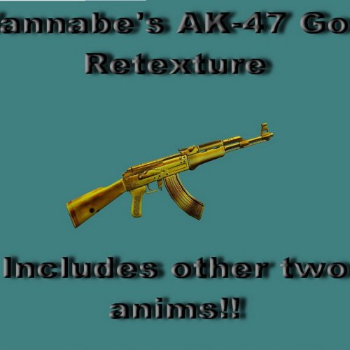 Wannabe s AK-47 Gold Retexture