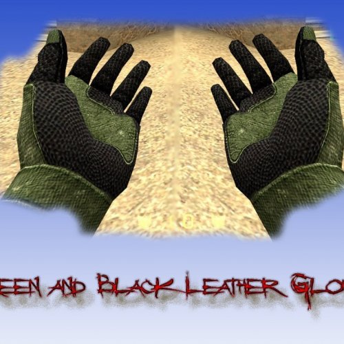 Green_And_Black_Leather_Gloves