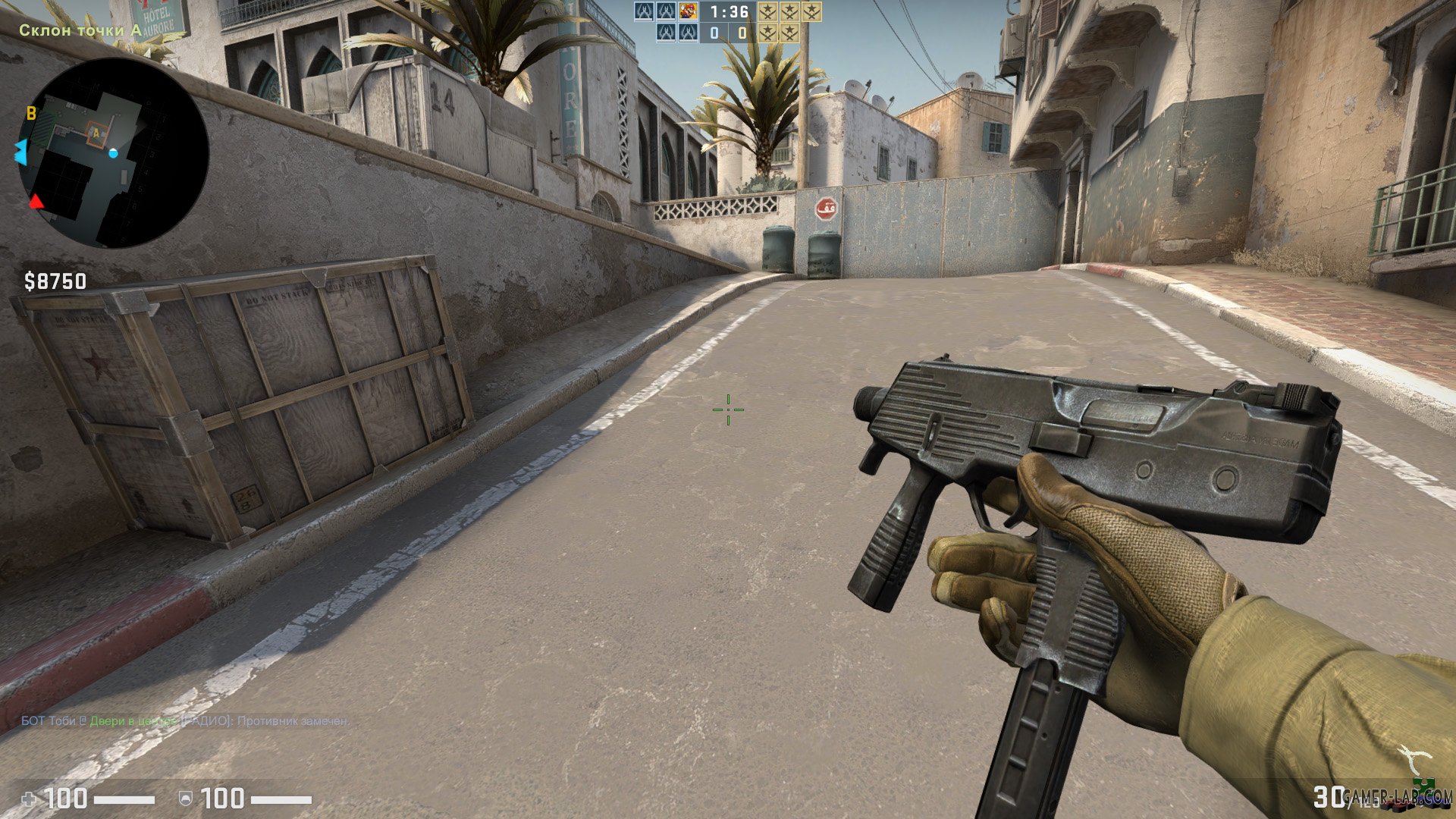 TMP - MP9 - Counter-Strike: Global Offensive - Модели оружия - Склад SOURCE  (HL2) - CrossFire (+3 camo)