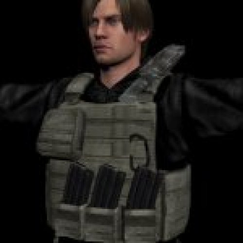 Leon in RE: Damnation Battle Suit