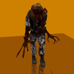 Old Style Zombie soldier
