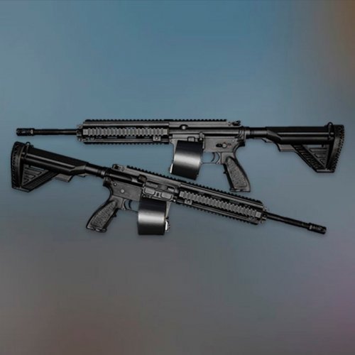 Dual-Wield HK416 GGX