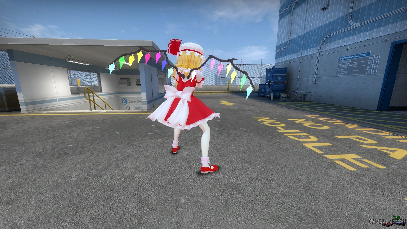 Flandre Scarlet - Женщины аниме - Server-Side Players - Counter-Strike:  Global Offensive - Модели игроков - Склад SOURCE (HL2) - Touhou (+ arms)