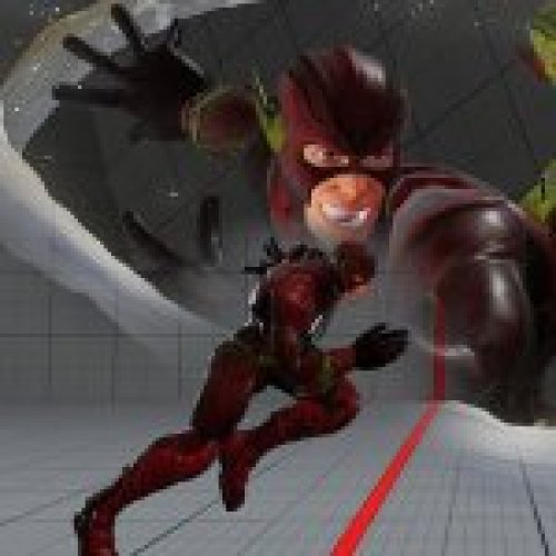 The Flash In Street Fighter V