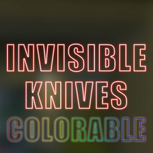 INVISIBLE KNIVES COLORABLE