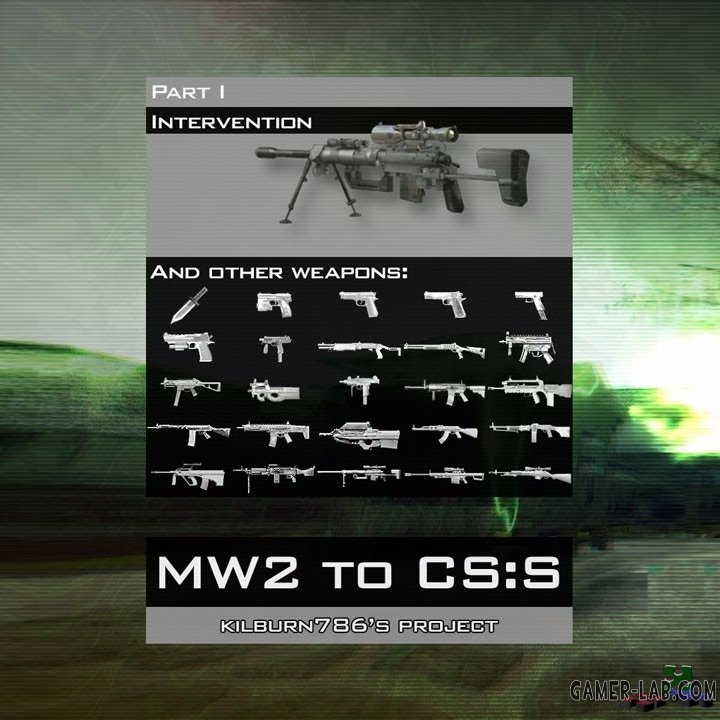 Contract Wars Weapons Pack [Counter-Strike: Source] [Mods]