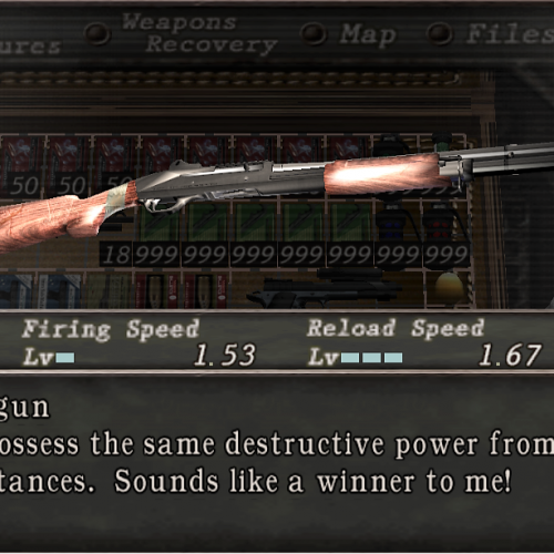 A>> Pump Wood (Shotgun)